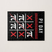 3.14 Tic-Tac-Toe-eigens en kruiderijen Happy Pi-da Legpuzzel (Horizontaal)