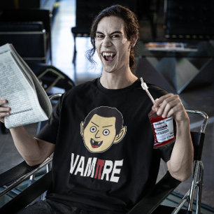 3.14 Vampire Pi Pun Funny Wiskunde Joke T-shirt