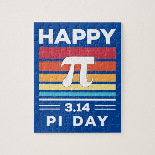 3.14 zonsopgang Happy Pi Day Legpuzzel (Verticaal)