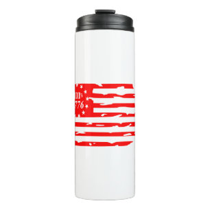 3% 1776 vlag #USAPatriotGraphics © Thermosbeker