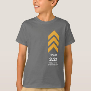 3.21 Down Syndrome Awareness Kinderen T-shirt