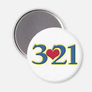 3-21 Wereld Downsyndroomdag Magneet