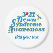 3-21 World Down Syndrome Day Magnet (Devant)