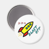 3-2-1 BLAST UIT MAGNEET (Voorkant / Achterkant)