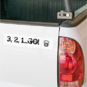 3,2,1...GO BUMPERSTICKER (Op Truck)
