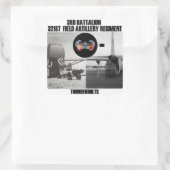 3-321 FAR Legacy-stickers Vierkante Sticker (Tas)