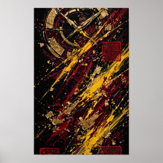 3:33 AM nr. 2 — Statisch Poster