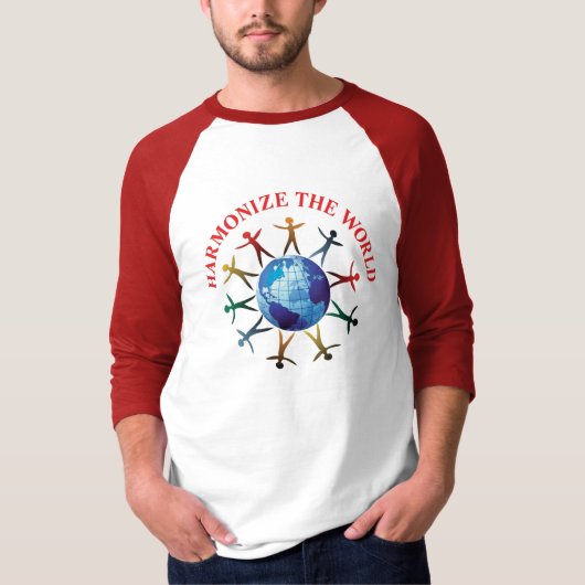 3/4 T-shirt de douille (Devant)