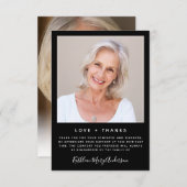 3,5-inch x5-sympathie begrafenisgeheugen BEDANKT U (Voorkant / Achterkant)