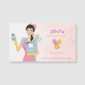 3,5-inch x 2-inch magnetische kaart (Voorkant)