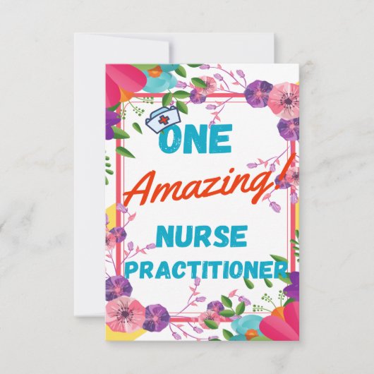 3,5-inch x 5-inch flat-panelkaart bedankkaart (Voorkant)