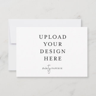 3,5-inch x 5-inch RSVP-kaart - Landschap Kaart