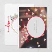 3,5 po x 5 po à plat Enregistrer la carte de date (Devant / Derrière)