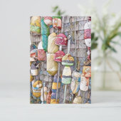 3,5 x 5-inch flat-Wenskaart Kaart (Staand voorkant)