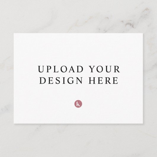 3,5 x 5 inch informatiekaartje (Voorkant)