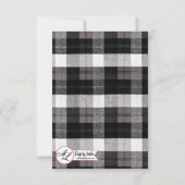 3,5 x 5 R.S.V.P. Carte XMAS Camion Buffle de Noël  (Dos)