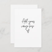 3,5 x 5 RSVP Réponse Modèle de carte de réponse (Devant / Derrière)