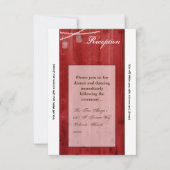 3,5 x 7 Carte de réception Mason Jar Chaîne Lumièr (Devant)