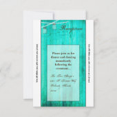 3,5 x 7 Carte de réception Mason Jar Chaîne Lumièr (Devant)