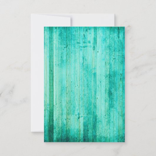 3,5 x 7 Carte de réception Mason Jar Chaîne Lumièr (Dos)