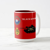 3/5e Cavalry M48A3 Patton Mok (Voorkant rechts)