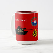 3/5e Cavalry M48A3 Patton Mok (Voorkant links)