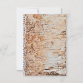 3.5x5 Carte de réception Country Grange Dentelle e (Dos)