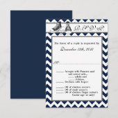 3,5x5 Carte de réponse Chaussures de sport pour ad (Devant / Derrière)