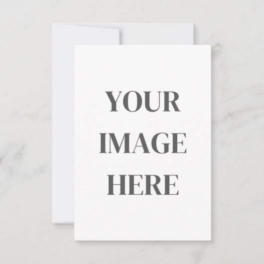 3.5x5 Carte verte - Add Your Own Image (Devant)