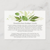 3,5x5 Cartes Botaniques Rustiques (Dos)