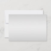 3,5x5 Elegant Purple et Argent RSVP (Dos)