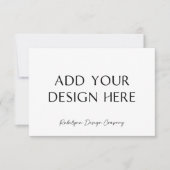 3,5x5" Horizontale Enclosure Response Card Aankondiging (Voorkant)