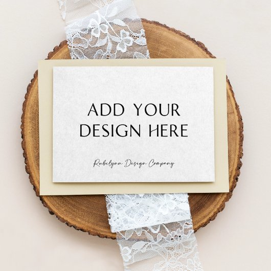 3,5x5" Horizontale Envelop Responskaart Aankondiging