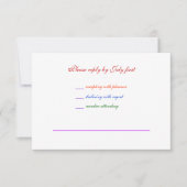 3,5x5 Mariage gay Rainbow LGBT Pride RSVP Basic (Devant)