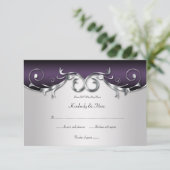 3,5x5 Orné Violet Argent Noir RSVP (Debout devant)