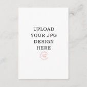 3,5x5 Prayer Kaart - Upload uw eigen ontwerp (Voorkant)