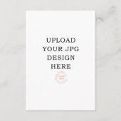 3,5x5 Prayer Kaart - Upload uw eigen ontwerp (Achterkant)