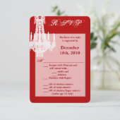 3.5x5 R.S.V.P. Kaart Crystal Kroonluchter Glitz Gl (Staand voorkant)