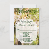 3.5x5 R.S.V.P. Kaart Huwelijkskandelaar in Eikenbo (Voorkant)