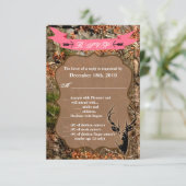 3.5x5 R.S.V.P. kaart Jacht Hert Reuzenkop Camo (Staand voorkant)