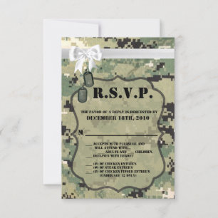 3.5x5 R.S.V.P. Kaart Navy Type III Drie Digitaal