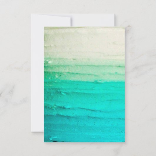 3.5x5 R.S.V.P. Kaart Ombre Frosting Blue (Achterkant)