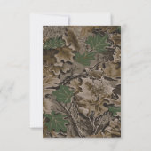 3,5x5 R.S.V.P. Kaart Roze Browning Camo (Achterkant)