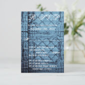 3.5x5 R.S.V.P. Kaart Rustieke Tin Panel Plafondtel (Staand voorkant)