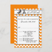 3,5x5 R.S.V.P. Kaart Teenage Sneakers Chevron Stri (Voorkant / Achterkant)