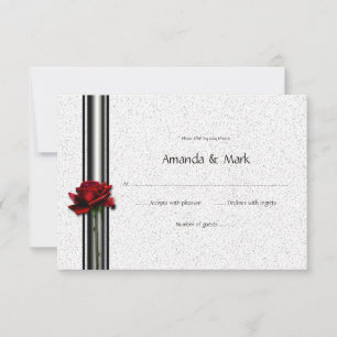 3,5x5 Rose Rouge RSVP