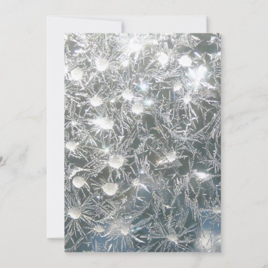 3.5x6 Carte de direction Glace criblée Glace hiver (Dos)