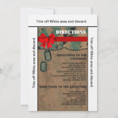 3.5x6 Carte d'orientation Marine DIGITAL IMPRIMER (Devant)