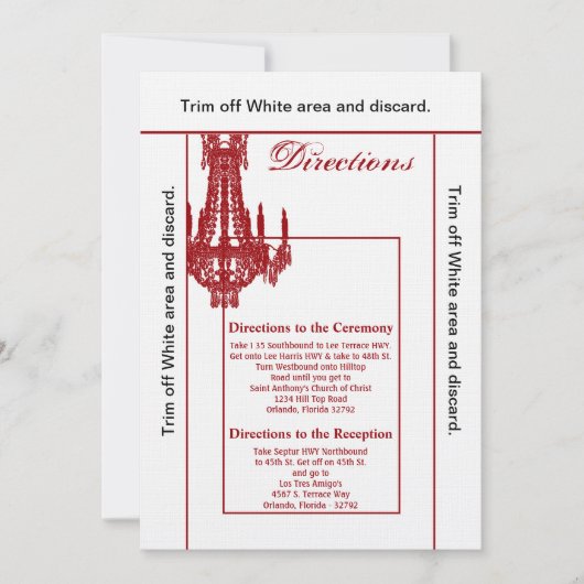 3.5x6 Directions Carte Chandelier cristal Glitz Gl (Devant)