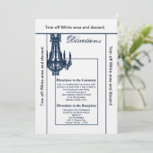 3.5x6 Directions Carte Chandelier cristal Glitz Gl (Debout devant)